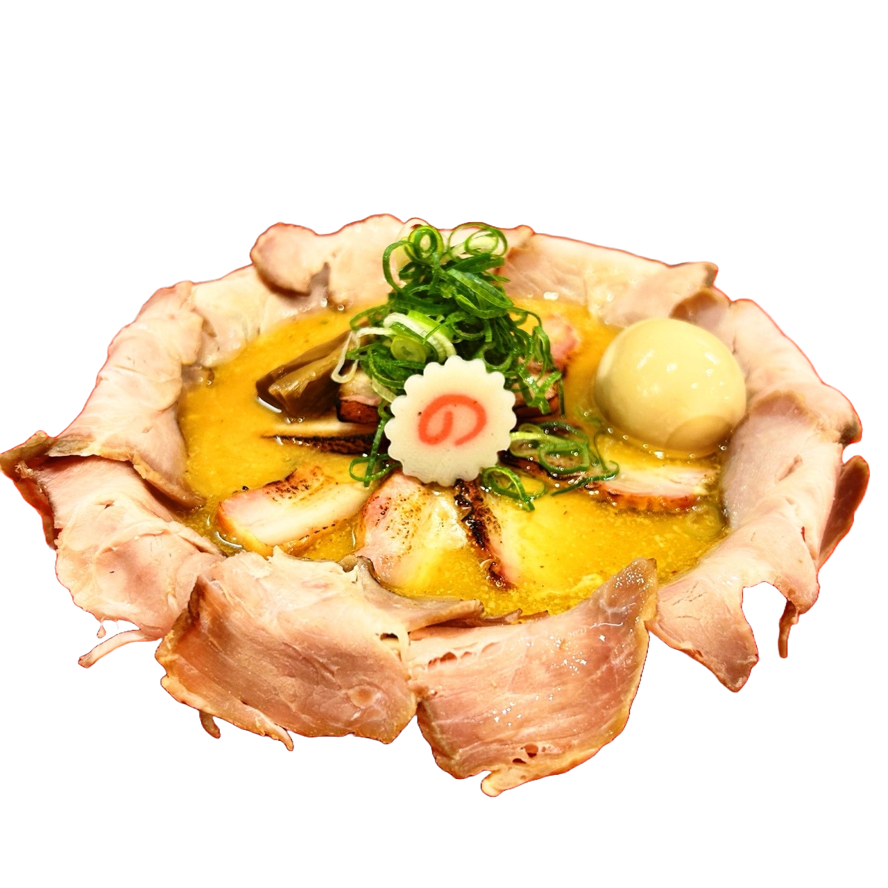 赤味噌スペシャル焼豚麺透過